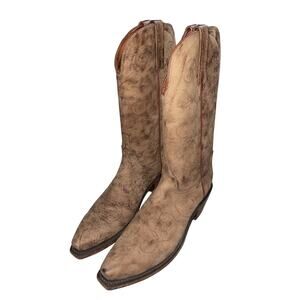 Lucchese 1883 Cowboy Boots Goat Leather Size 7 Western Rodeo Cowgirl NWOB
